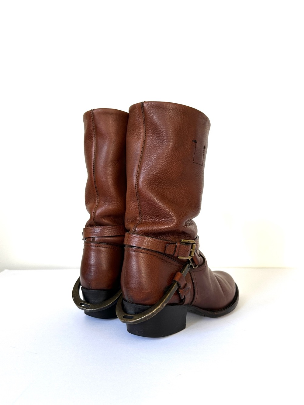 Ralph Lauren Collection Horse Bit Western Boots - Picture 7 of 11